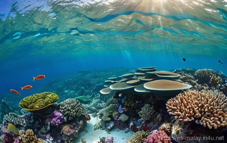말레이시아 여행 시 날씨 정보 - **Prompt 1: Serene Snorkeling in Perhentian Islands**
    "A vibrant underwater scene in the incredi...