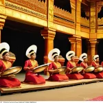 말레이시아의 전통 악기 가믈란 - **Prompt 1: Malay Royal Gamelan Performance**
    A grand, majestic scene depicting a traditional Ma...